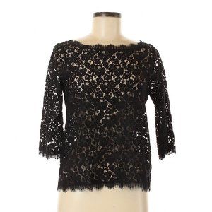 Anthropologie ~ Weston Wear ~ Boat neck lace blouse